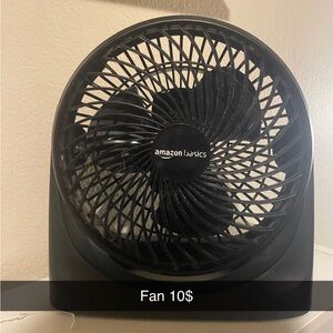 Black Desk Fan